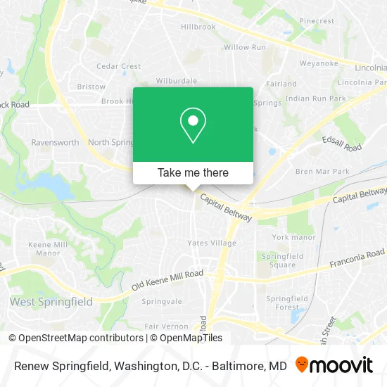 Renew Springfield map