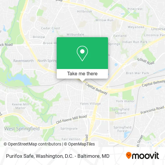 Purifox Safe map