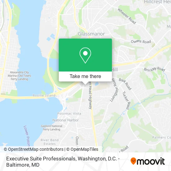 Executive Suite Professionals map
