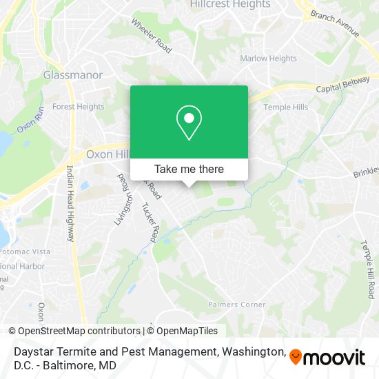 Daystar Termite and Pest Management map