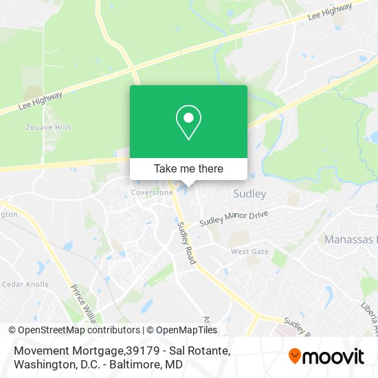 Mapa de Movement Mortgage,39179 - Sal Rotante