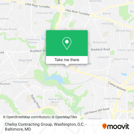 Chelsy Contracting Group map