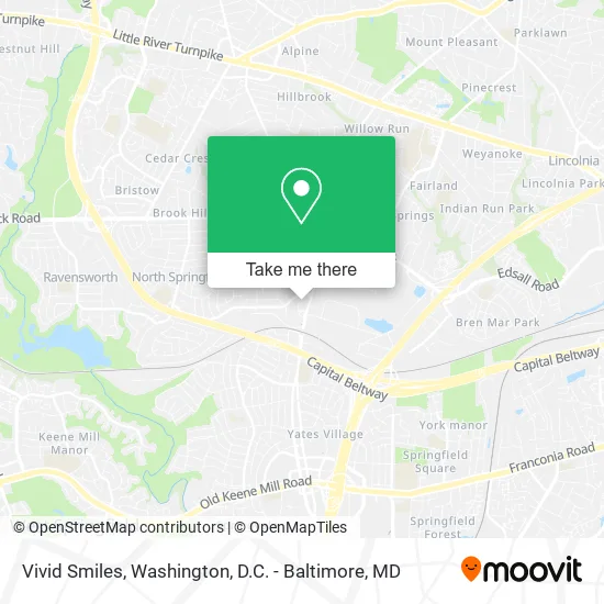 Vivid Smiles map