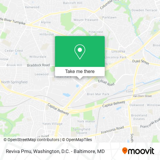 Reviva Pmu map
