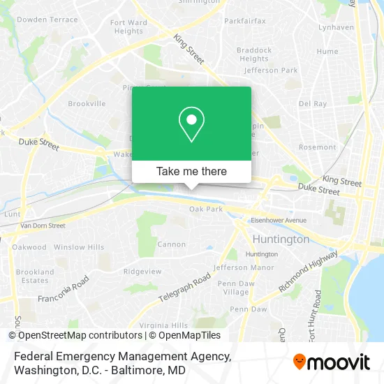 Federal Emergency Management Agency map