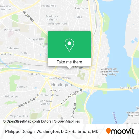 Philippe Design map