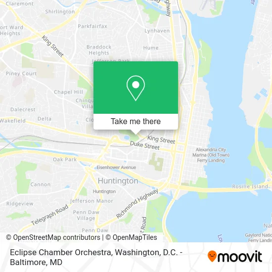 Eclipse Chamber Orchestra map