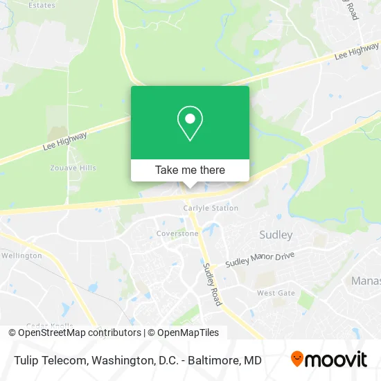 Tulip Telecom map