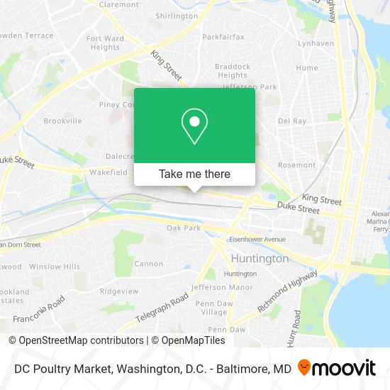 DC Poultry Market map