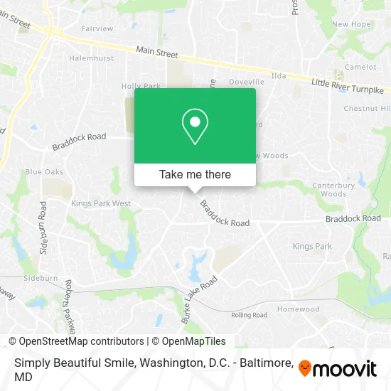 Simply Beautiful Smile map