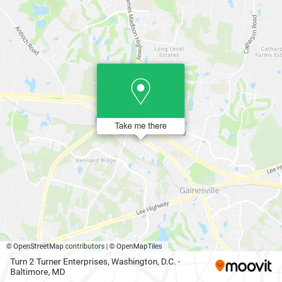 Turn 2 Turner Enterprises map