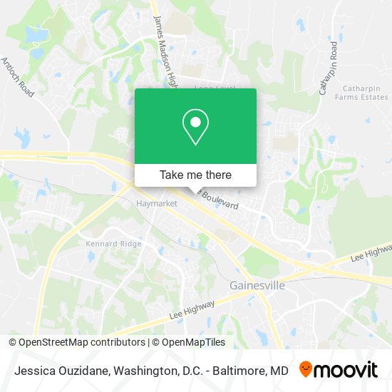 Mapa de Jessica Ouzidane