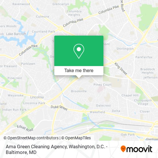 Ama Green Cleaning Agency map