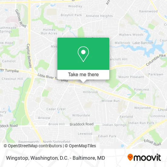 Wingstop map