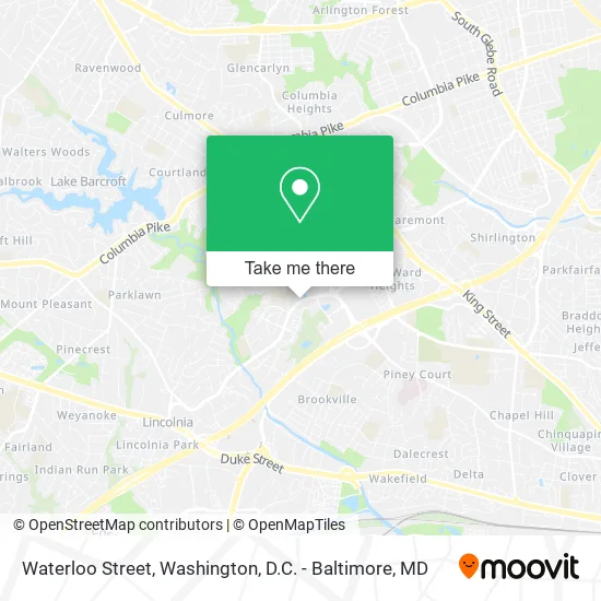 Waterloo Street map
