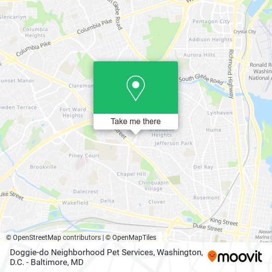 Doggie-do Neighborhood Pet Services map