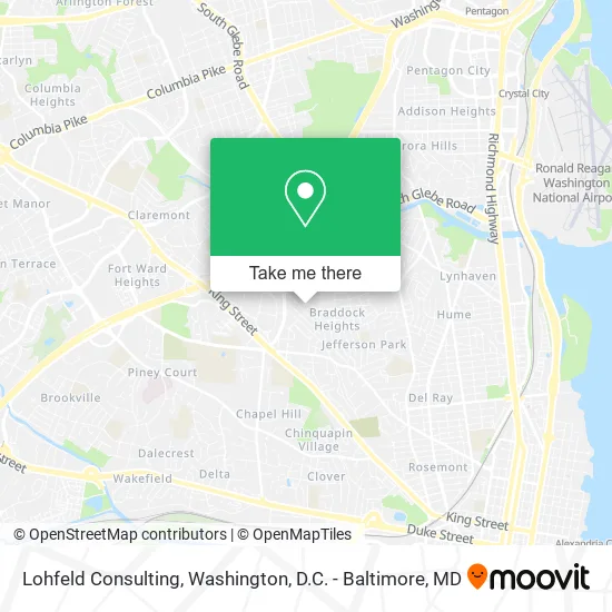 Lohfeld Consulting map