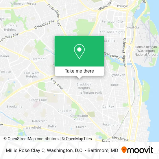 Millie Rose Clay C map