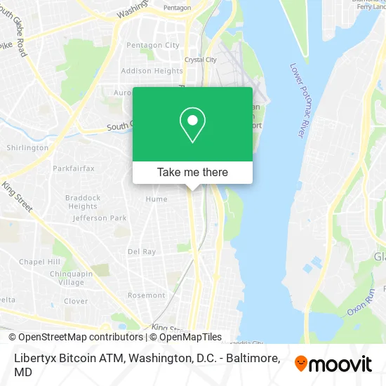 Libertyx Bitcoin ATM map