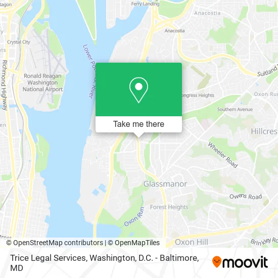 Mapa de Trice Legal Services