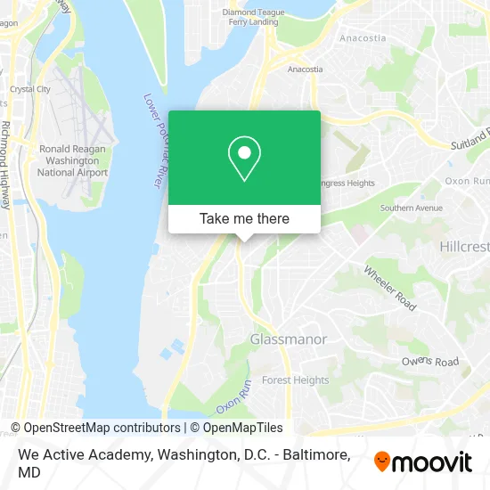 We Active Academy map