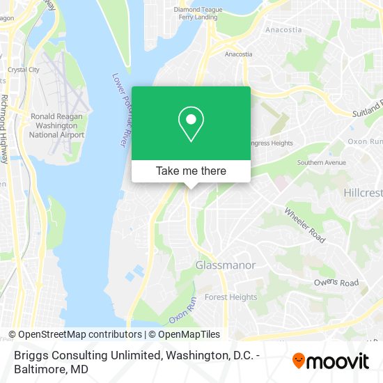 Briggs Consulting Unlimited map