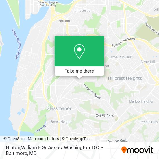 Mapa de Hinton,William E Sr Assoc