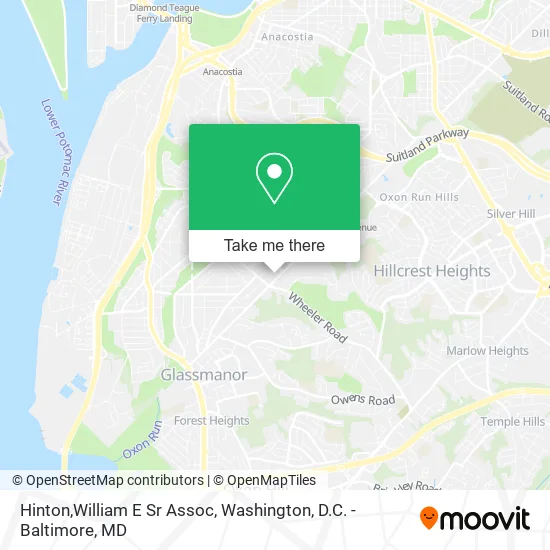 Hinton,William E Sr Assoc map