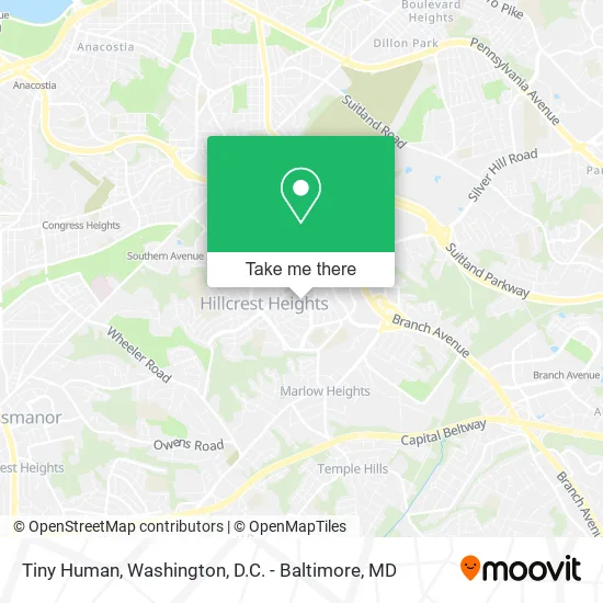Tiny Human map