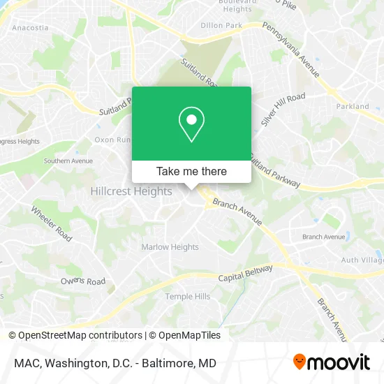 MAC map