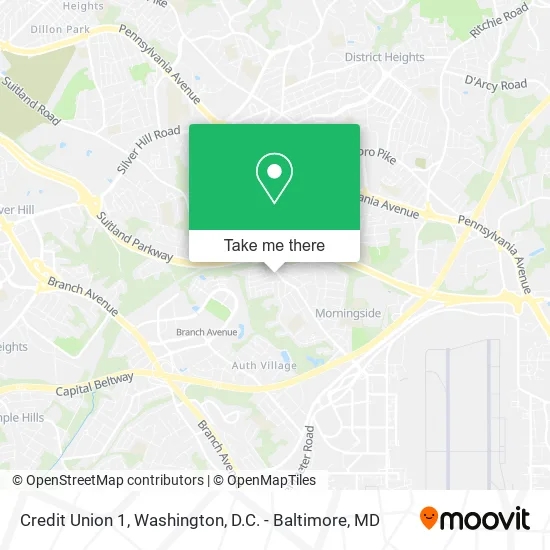 Mapa de Credit Union 1