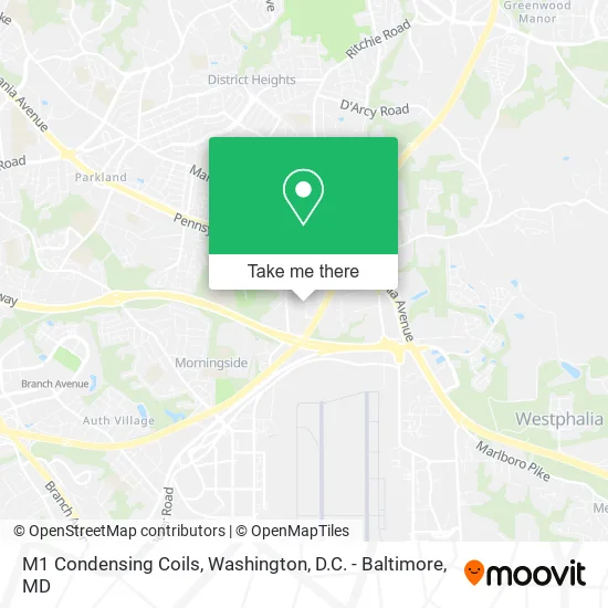 Mapa de M1 Condensing Coils