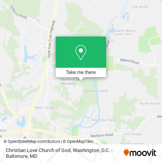 Mapa de Christian Love Church of God