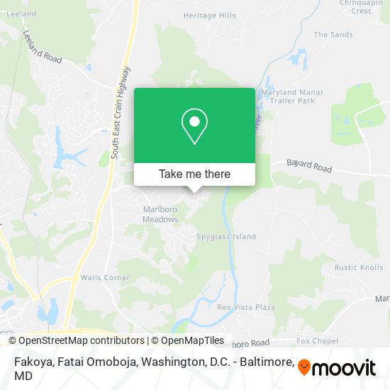 Fakoya, Fatai Omoboja map