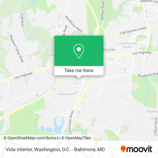 Vida Interior map