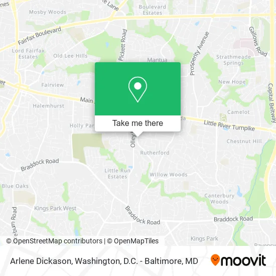 Mapa de Arlene Dickason
