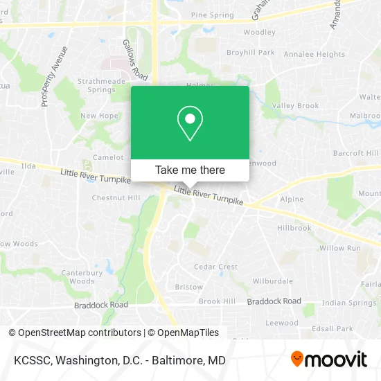 KCSSC map