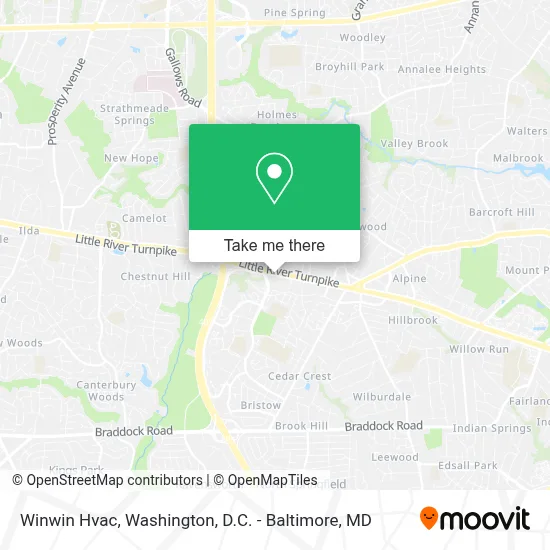 Winwin Hvac map