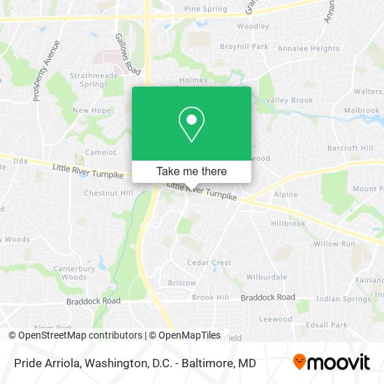 Pride Arriola map