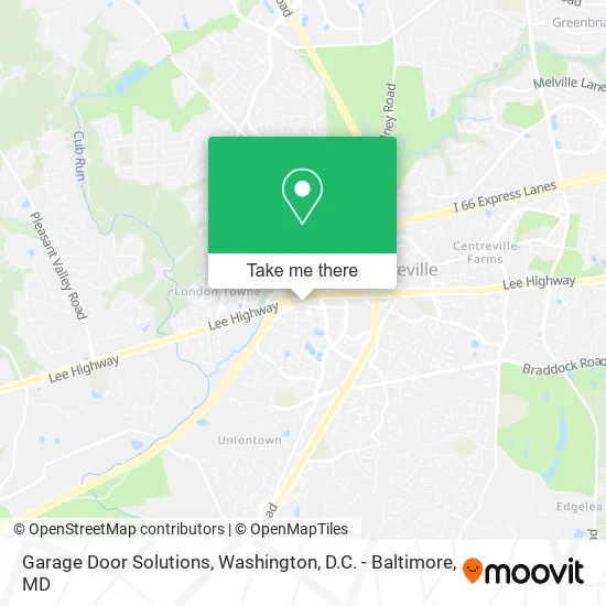 Garage Door Solutions map