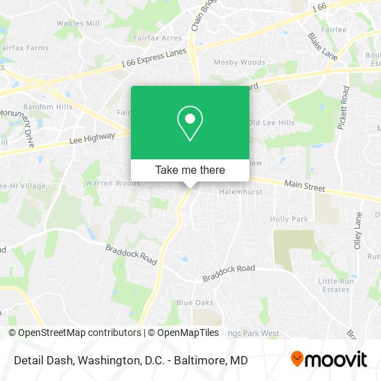 Detail Dash map