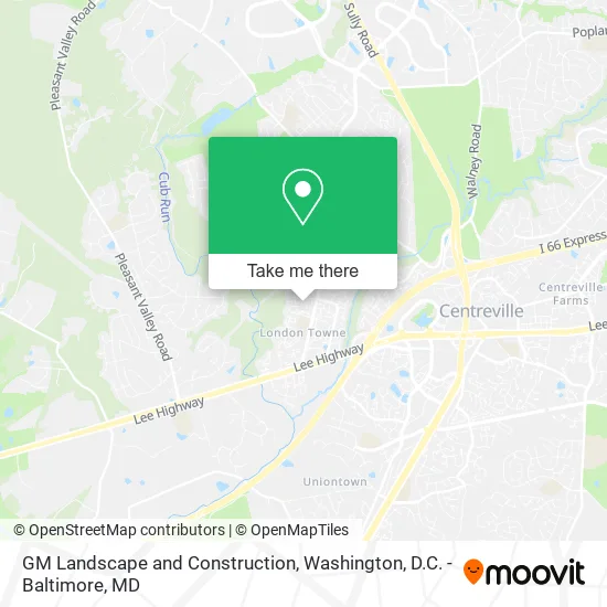 GM Landscape and Construction map