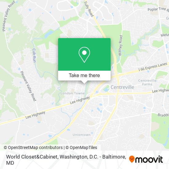 Mapa de World Closet&Cabinet