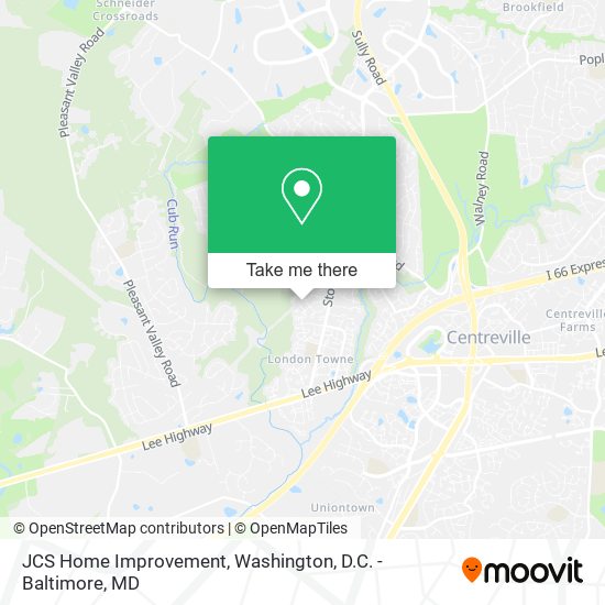 Mapa de JCS Home Improvement