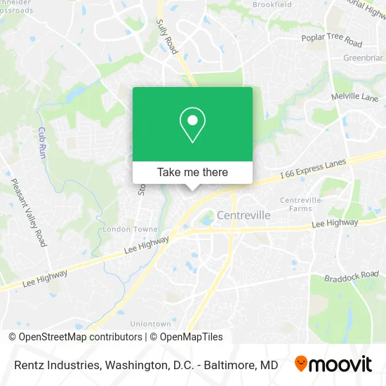 Rentz Industries map