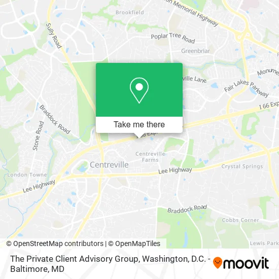 The Private Client Advisory Group map