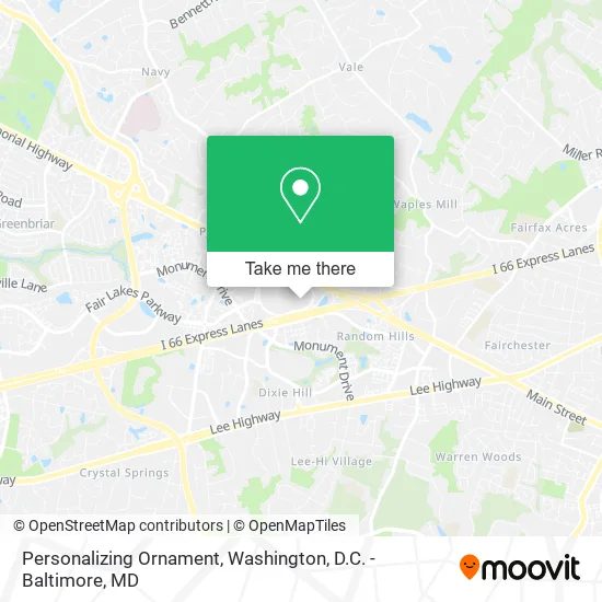 Personalizing Ornament map