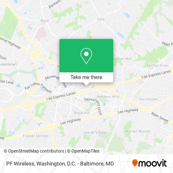 PF Wireless map