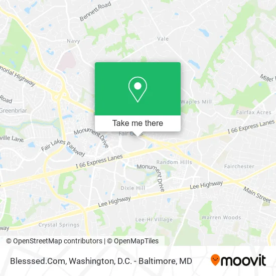 Blesssed.Com map