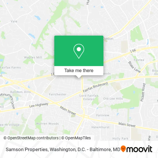 Samson Properties map